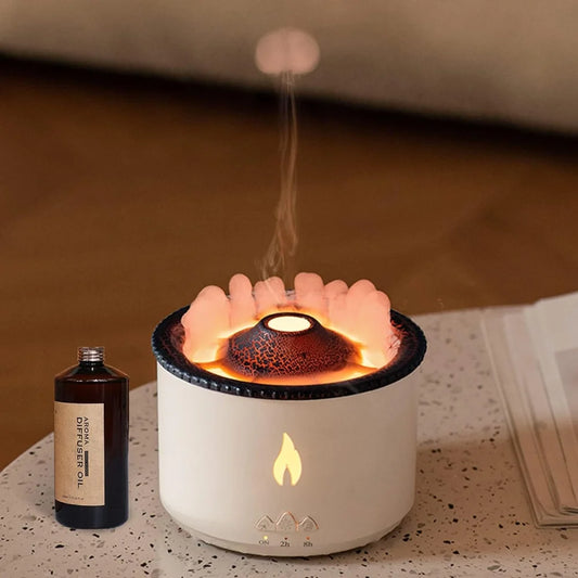 Volcano Aroma Flame Humidifier Aroma Diffuser